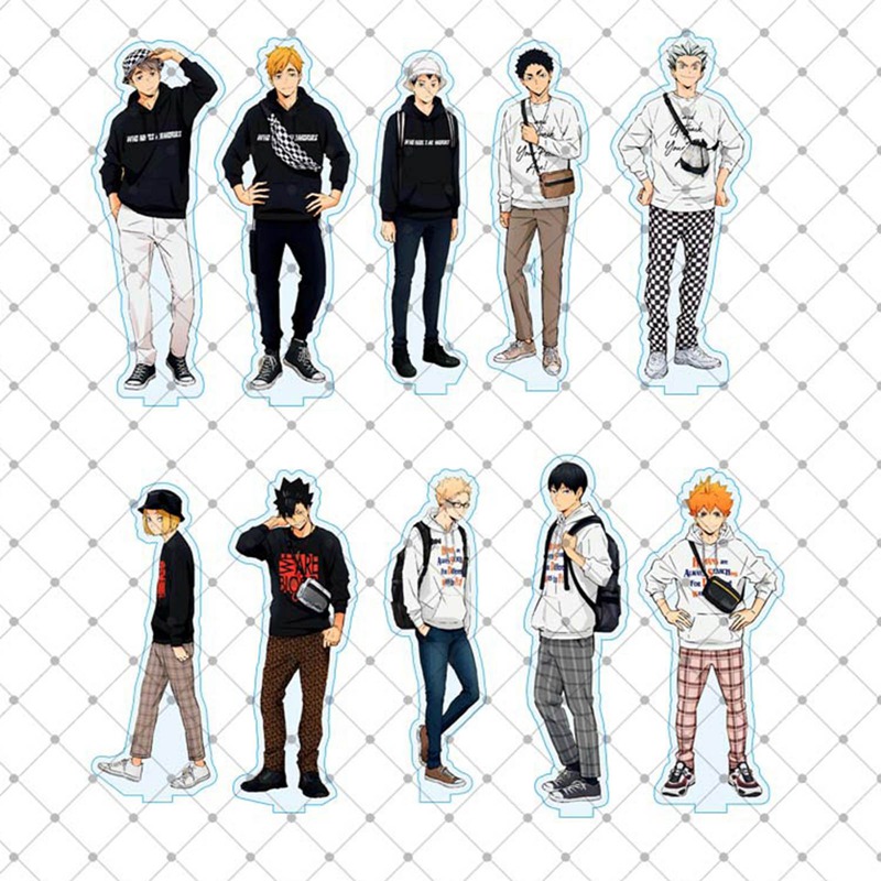 Tượng Mô Hình Nhân Vật Haikyuu Chất Liệu Acrylic