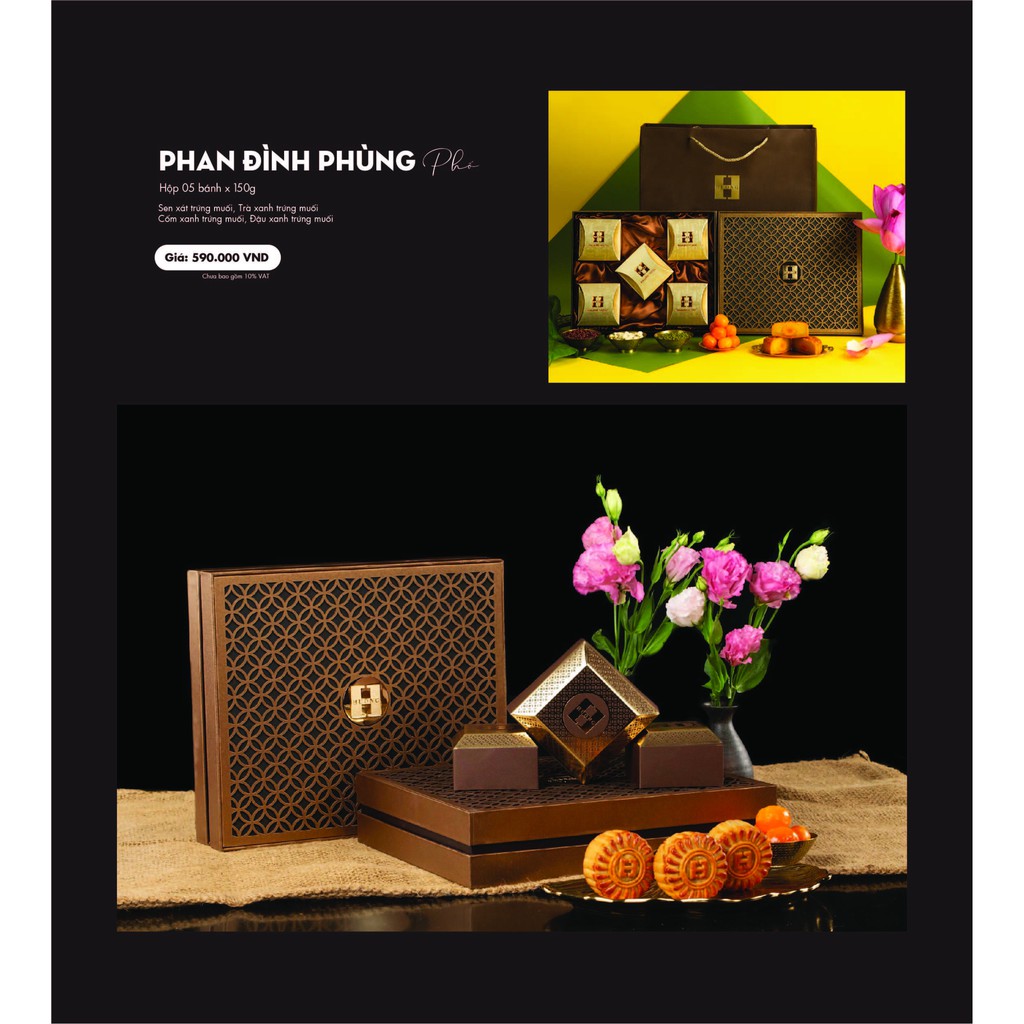 Bánh trung thu Madame Hương hộp Phan Đình Phùng phố