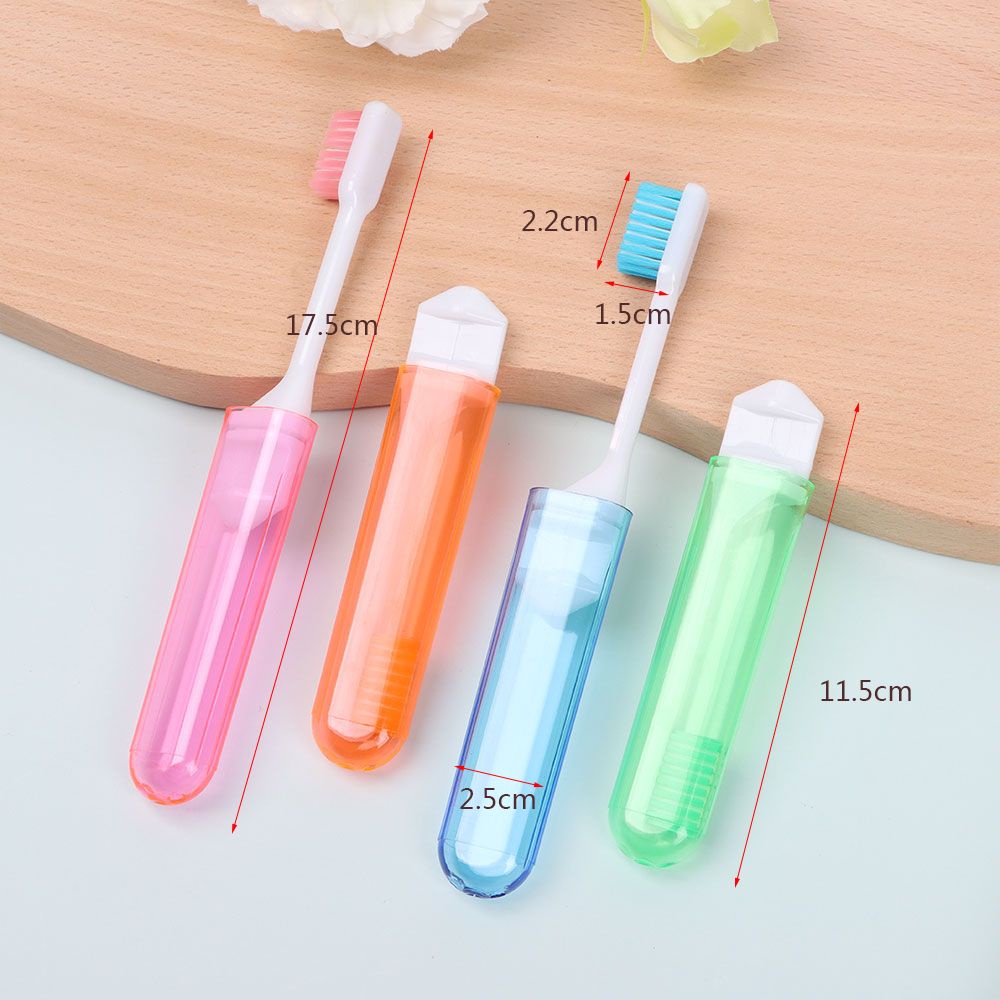 Bàn chải đánh răng có thể gập lại tiện dụng mang theo khi đi du lịch