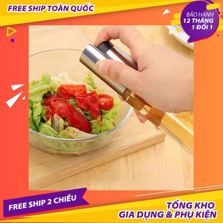 🌺 bình xịt dầu ăn rapido dạng chai inox