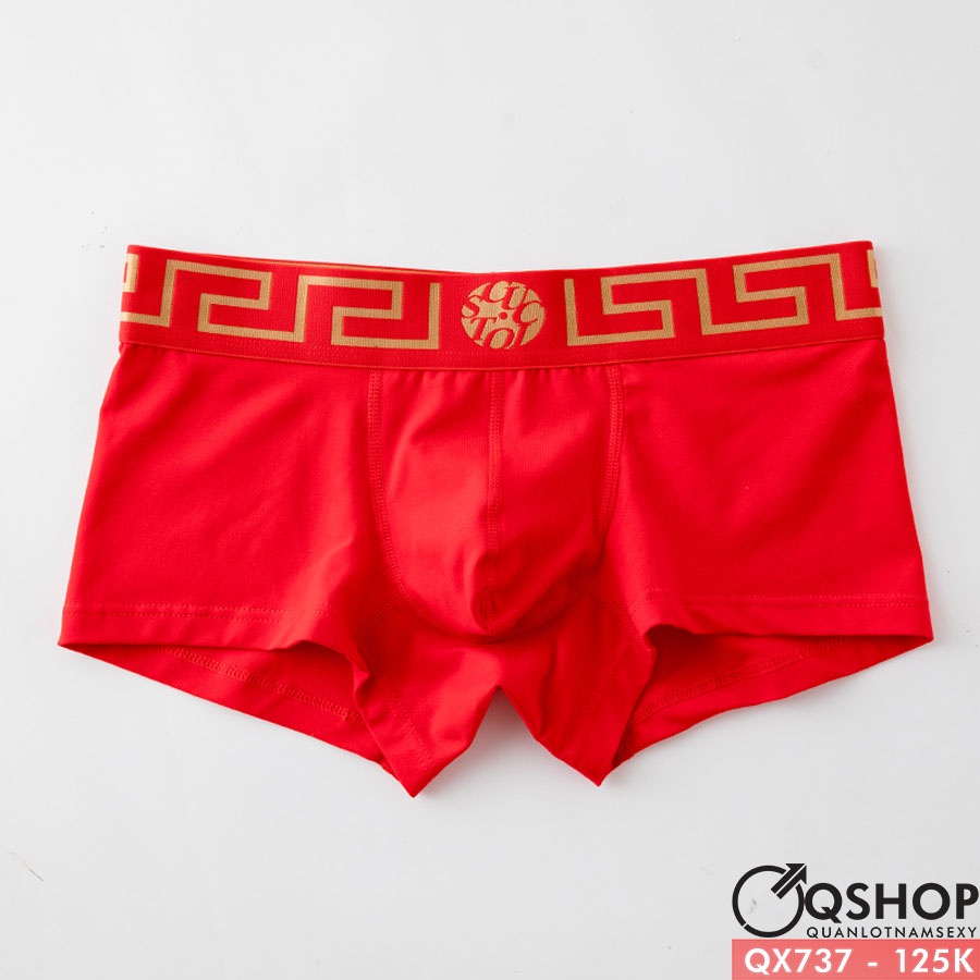 Quần lót boxer nam thun cotton cao cấp QSHOP QX737