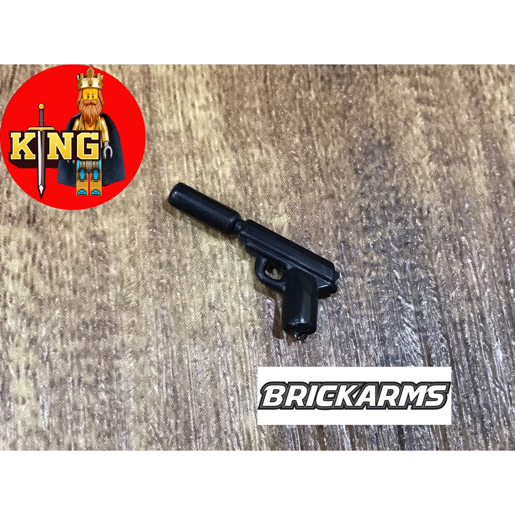 BrickArms Silenced Spy Pistol  Phụ kiện đồ chơi LEGO