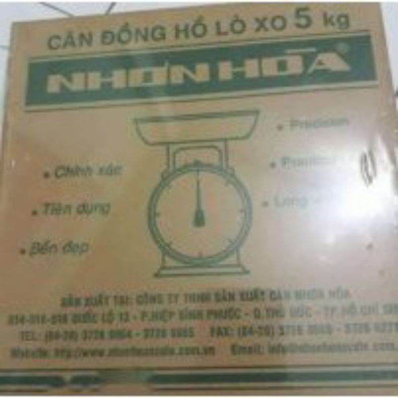 CÂN NHƠN HÒA [2kg ,5kg. hàng chuẩn có bảo hành]