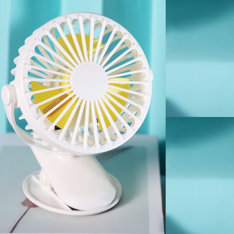 Quạt Mini Kẹp Để Bàn - Xe Đẩy Table Clip Fan Có Đèn Led Chạy Chữ Cực Đẹp | BigBuy360 - bigbuy360.vn