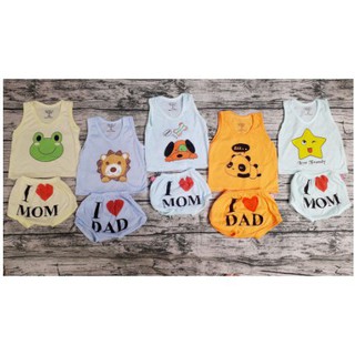 Set 5 bộ quần áo  SÁT NÁCH- cho bé