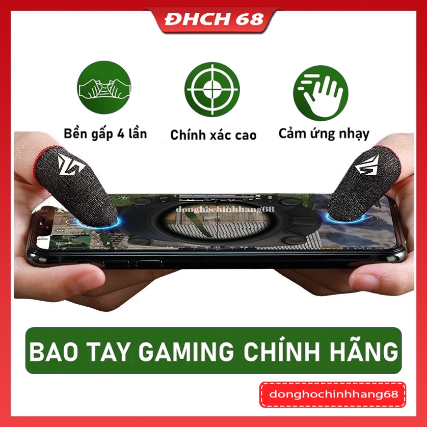 Bao Tay Chơi Game ff, Pubg, Liên Quân... Găng tay chơi game Chống Mồ Hôi, Siêu Nhạy, Co Giãn Cực Tốt Bảo Hành 12 Tháng