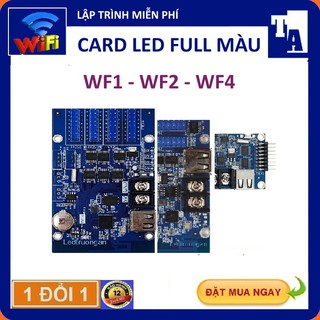 Card led ma trận HD WF4, WF2, WF1, mạch điều khiển led ma trận Full màu
