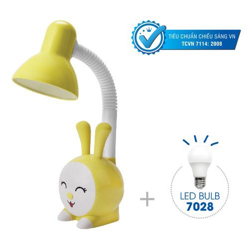 Đèn led chống cận thị Roman HSL9013Y/5W màu vàng [Đã bao gồm 1 bóng ELB7028]