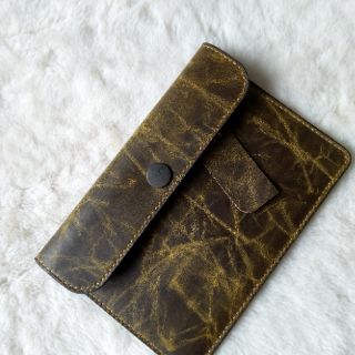 Ví da handmade đựng giấy tờ xe ô tô