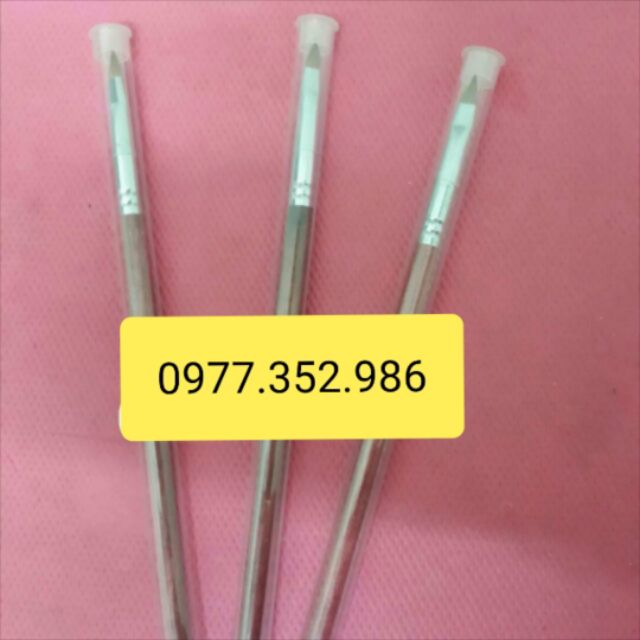 Cọ đắp bột hiệu Hungnuo và Ezflow số 2 và số 4 chuyên dùng đắp hoa bột ,đắp bột ...