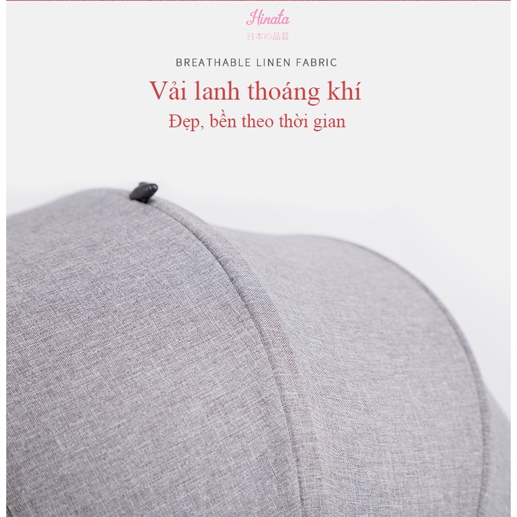 Xe đẩy em bé 2 tư thế ngồi và nằm gọn nhẹ HINATA - chống gù lưng, giảm sóc XD15