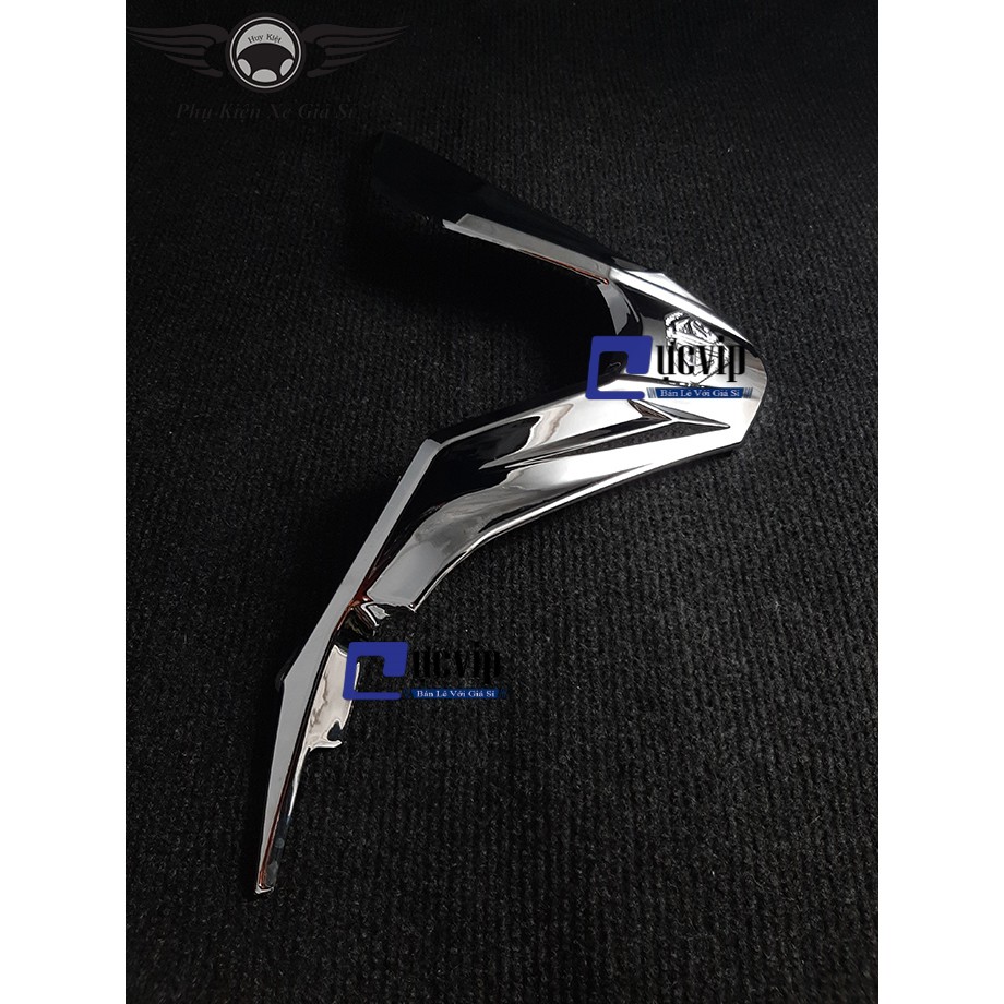 [Giá Siêu Rẻ] Ốp Chữ U Mặt Nạ Gắn Cho Xe AirBlade 2016 - 2019 Mạ Crom 2572