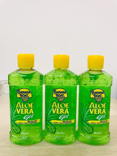 [NK TỪ USA 11/2021] GEL DƯỠNG DA LÔ HỘI BANANA BOAT ALOE VERA 90ml- 230ML(Bảo vệ da sau khi đi nắng)