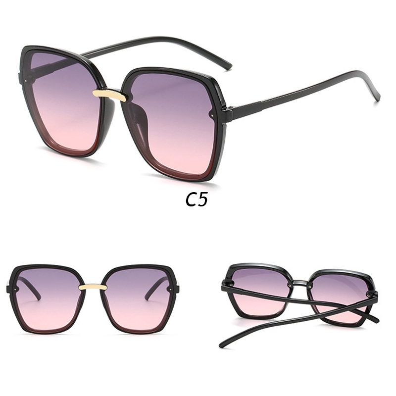 Kính Mát Gọng Nhựa Chống Tia Uv Phong Cách Hàn Quốc