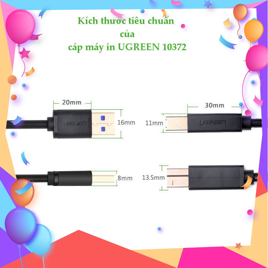 [GIÁ SỈ]  Cáp usb 3.0 dùng cho ổ cứng cắm ngoài chính hãng Ugreen 10372 | BigBuy360 - bigbuy360.vn