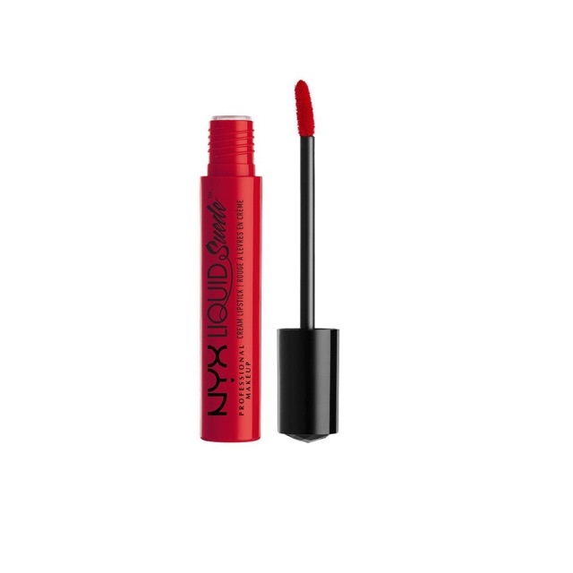 Son kem lì chính hãng NYX Liquid Suede Cream Lipstick LSCL11 Kitten Heels - màu đỏ tươi