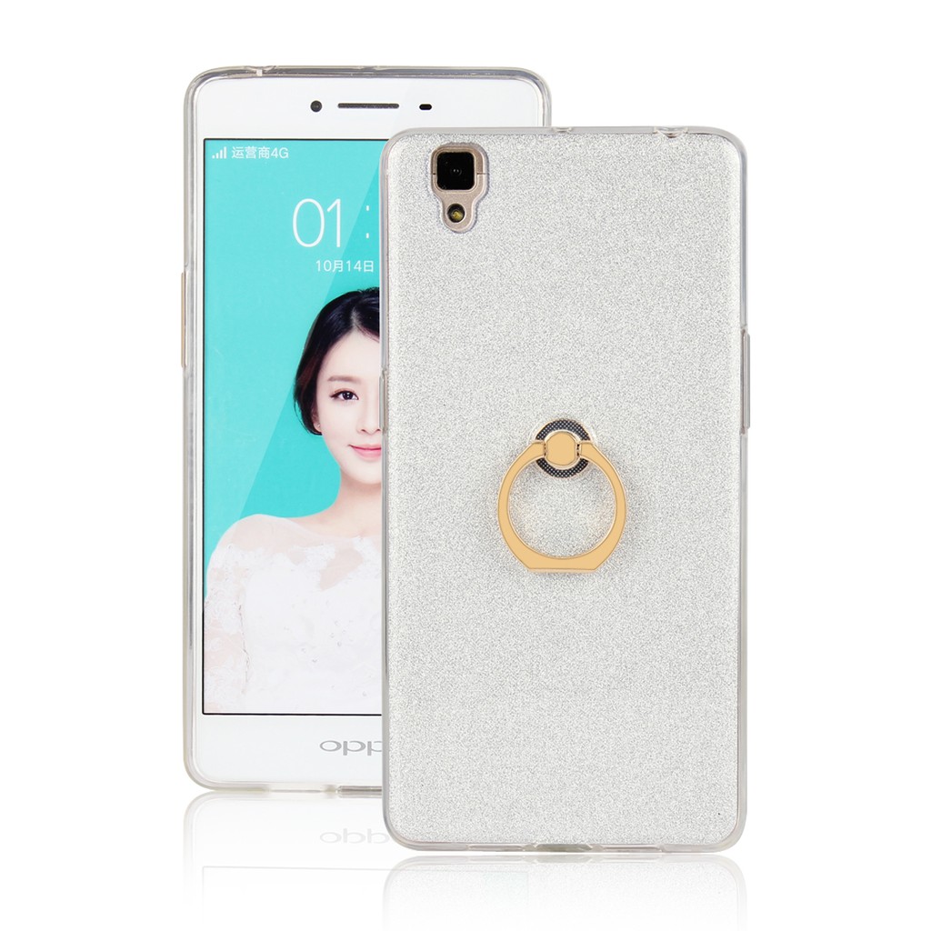 Ốp lưng điện thoại kiểu dáng thời trang có nhẫn lồng ngón tay dành cho OPPO R7s