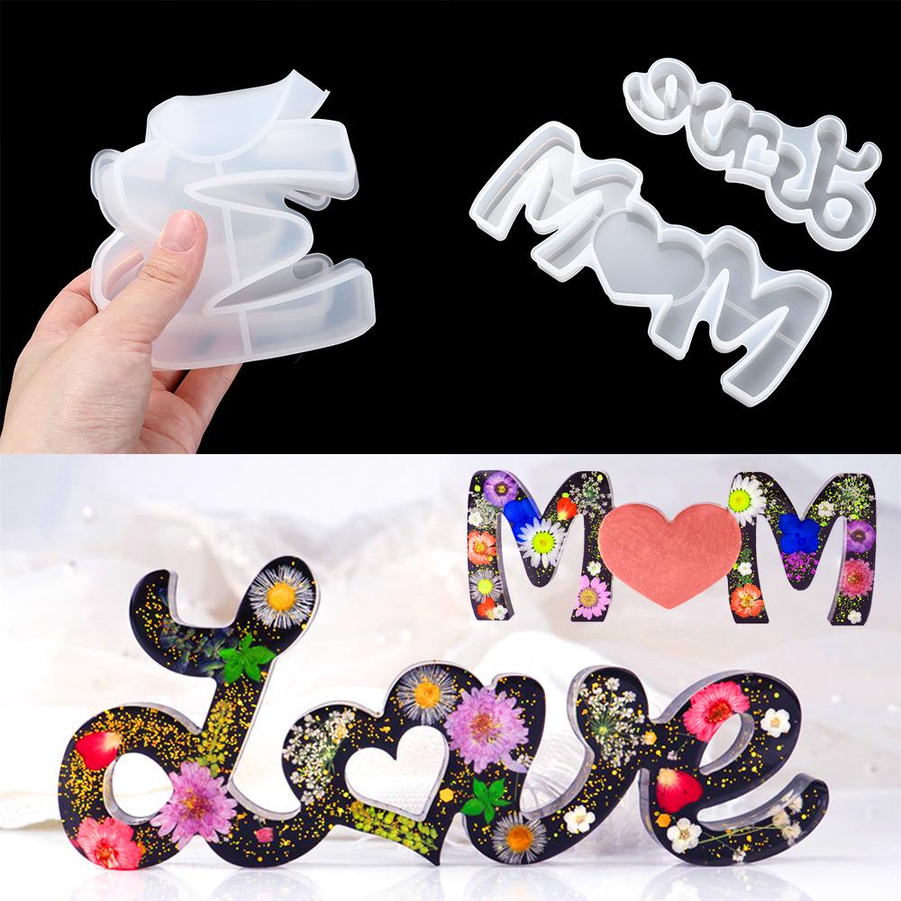YOLA Khuôn Nhựa Làm Đồ Thủ Công Hình Chữ Cái