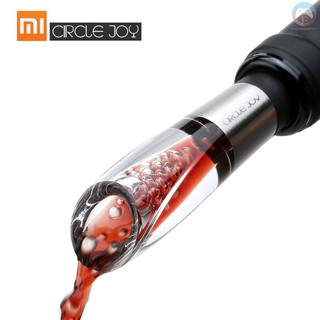 Đầu rót rượu sục khí mini Xiaomi Circle Joy bằng thép không gỉ nhanh chóng nhỏ gọn cho gia đình/ quầy bar