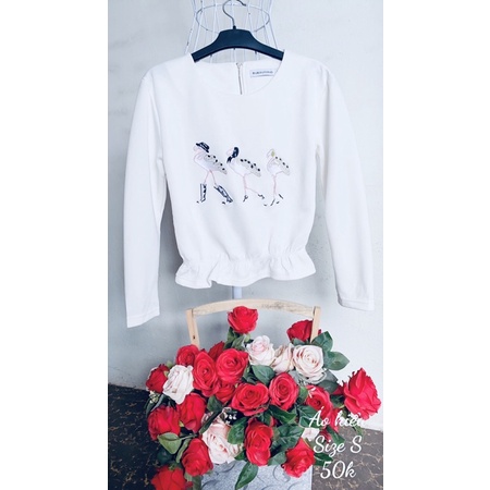 Áo vin trắng dài tay