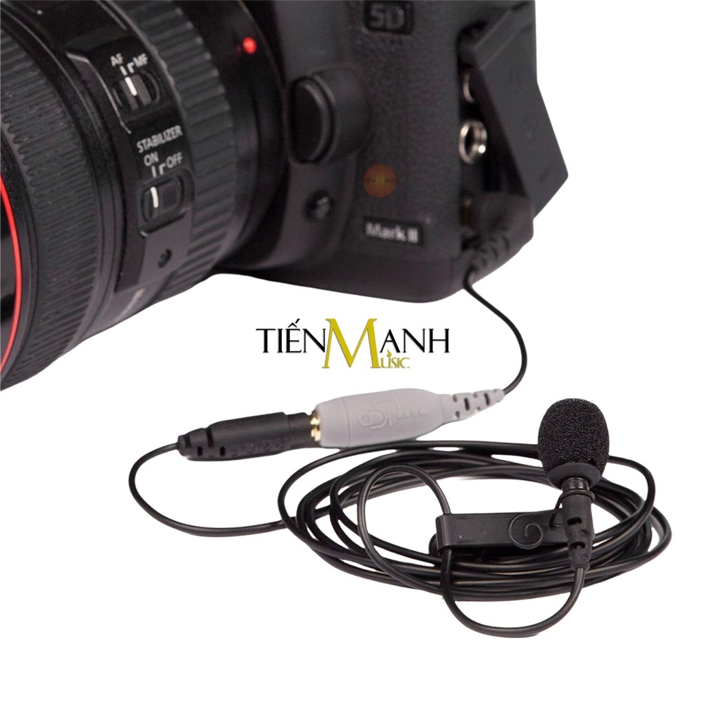 Micro Cài Áo Rode SmartLav Plus Cho Điện thoại Thu âm và Livestream Mic SmartLav+ Microphone Smart Lav