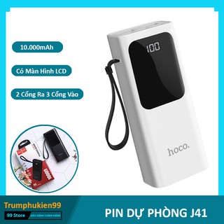Pin Dự Phòng Hoco J41 Có Màn HÌnh Hiển Thị LCD