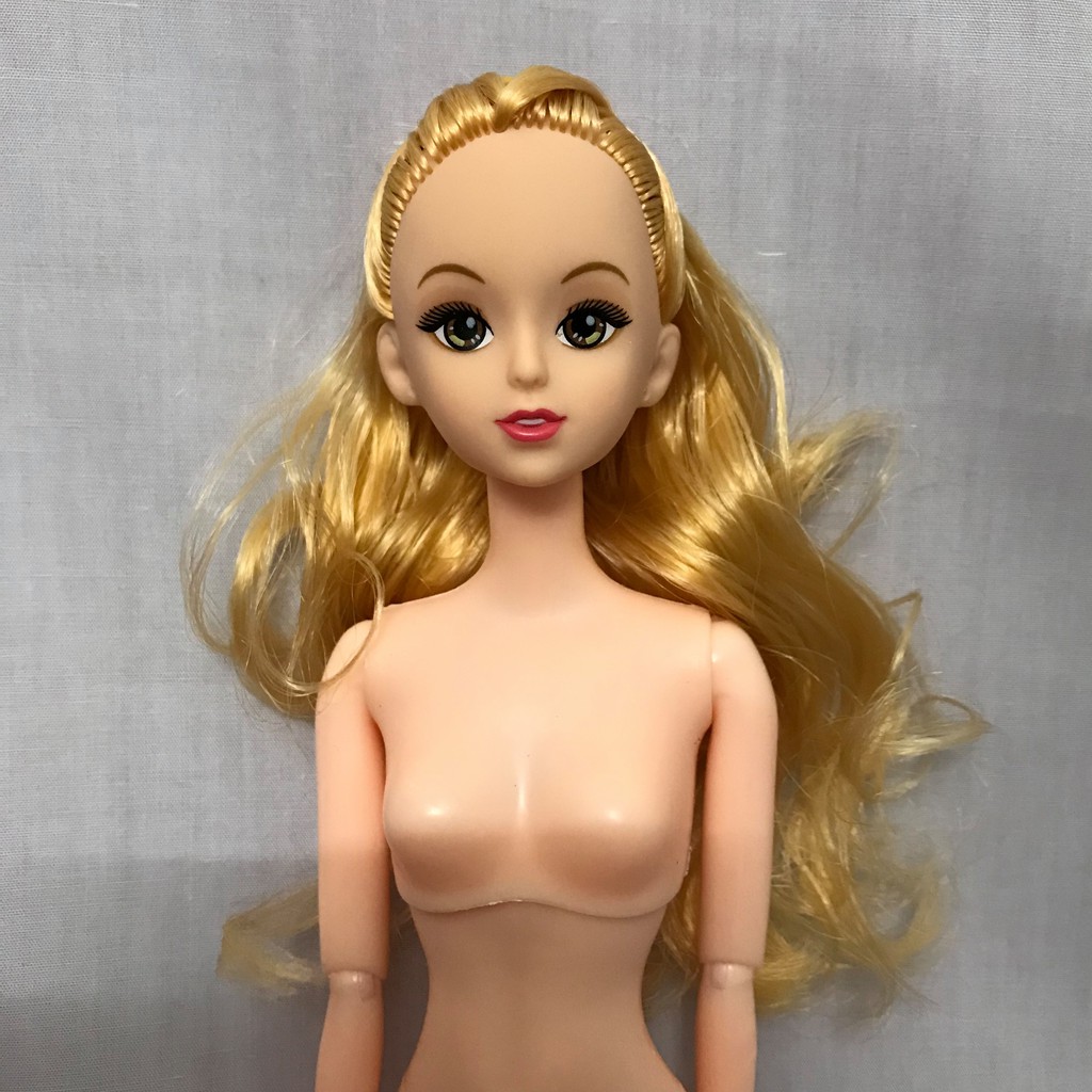 Búp Bê Barbie 30cm Mắt Vẽ Hàng 12 Khớp