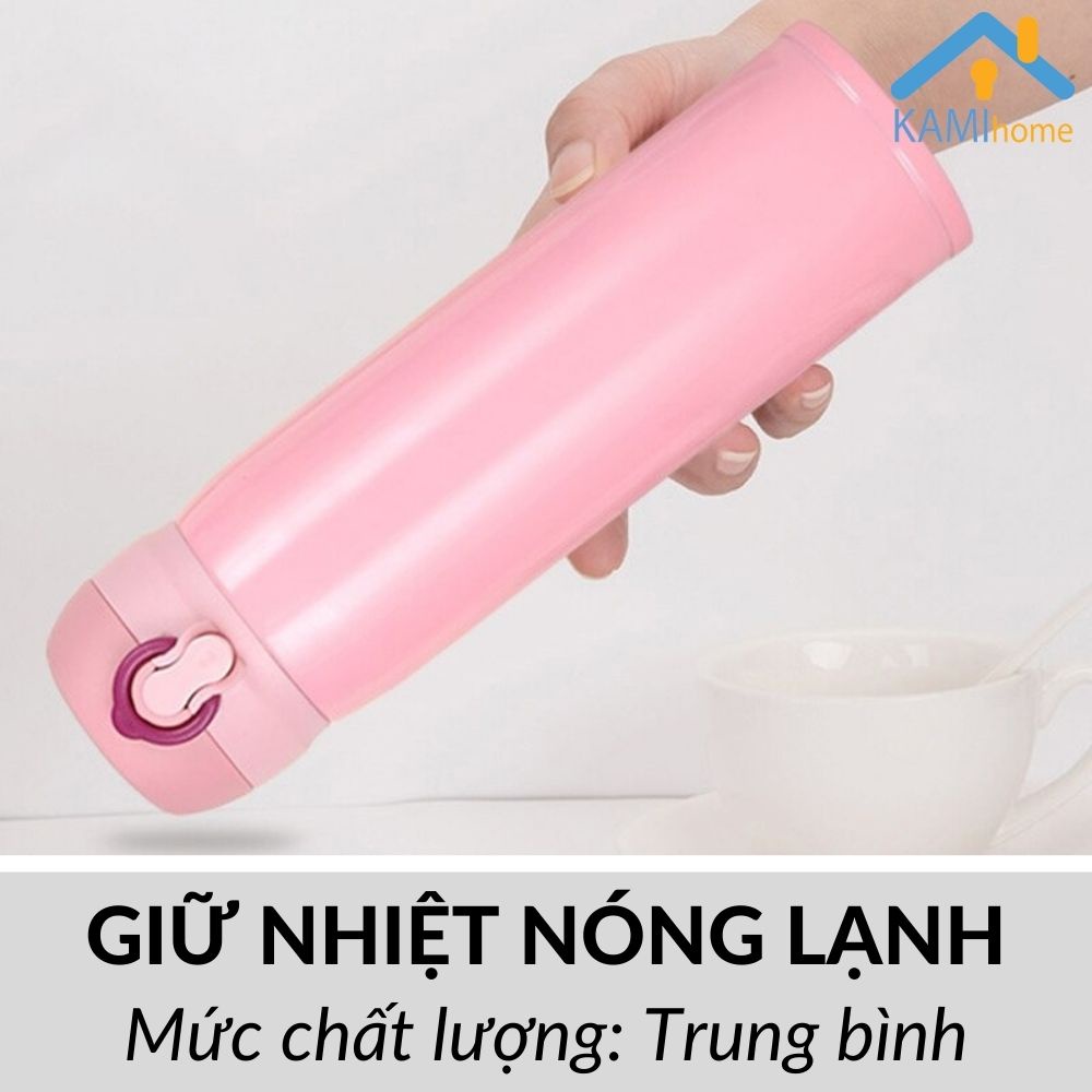 Bình nước giữ nhiệt cho bé (Nắp bật uống trực tiếp) cỡ nhỏ 400ml mã 22042