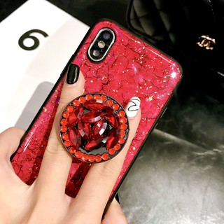 Samsung A7 2018 A9 2018 A5 2017Phone Case gem bracket case