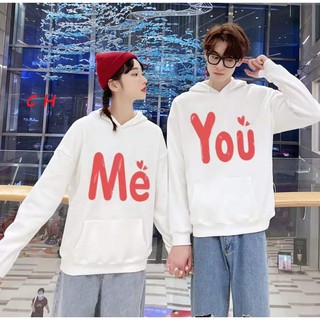 Áo đôi hodie YOU ME
