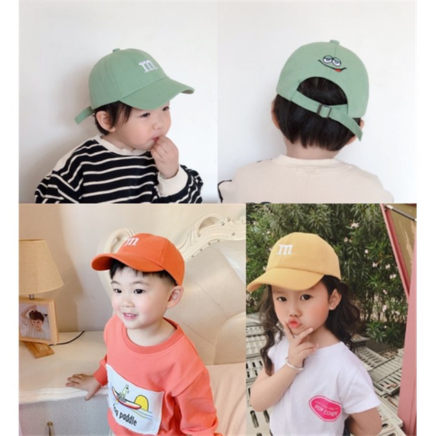 Mũ Lưỡi Trai Thêu Chữ Cho Bé Trai Và Bé Gái
