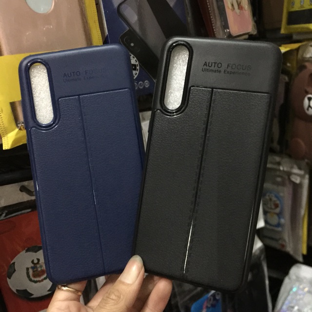 Ốp huawei P20 pro dẻo giả da vân chỉ nổi 4D cực đẹp