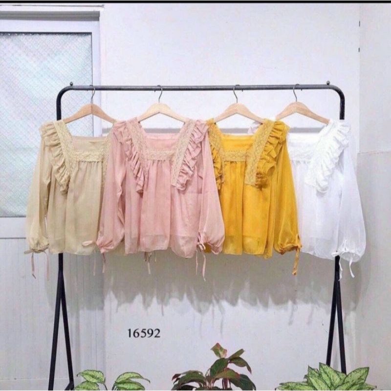 Áo voan tiểu thư bigsize 55 đến 90 ký