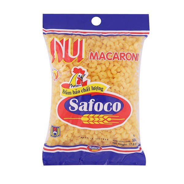 Nui nhỏ tôm khô Safoco gói 500g