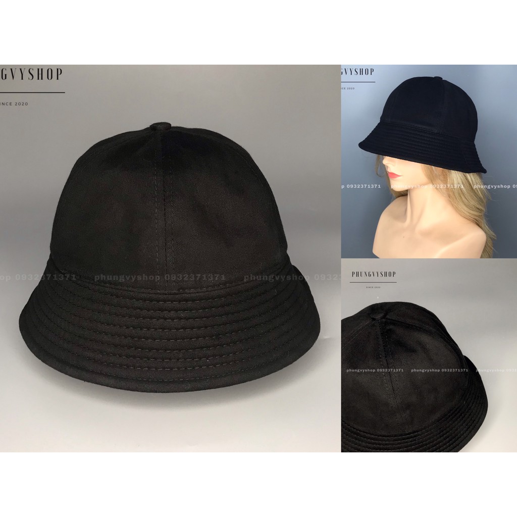 Mũ bucket tai bèo vành thoáng mát basic unisex nam nữ phong cách hàn quốc Phungvyshop - nón BO bố MÚI ĐÍNH FAS