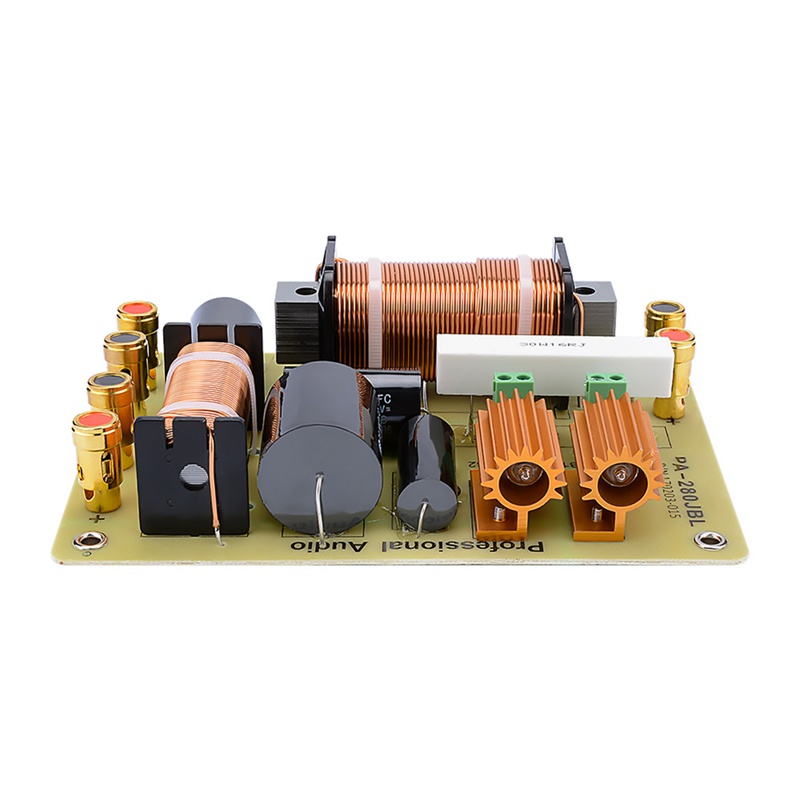 Âm thanh 2 chiều Bộ phân tần Tweeter Bass Loa chéo Bộ lọc giai đoạn phân chia tần số chuyên nghiệp cho loa 15 Inch