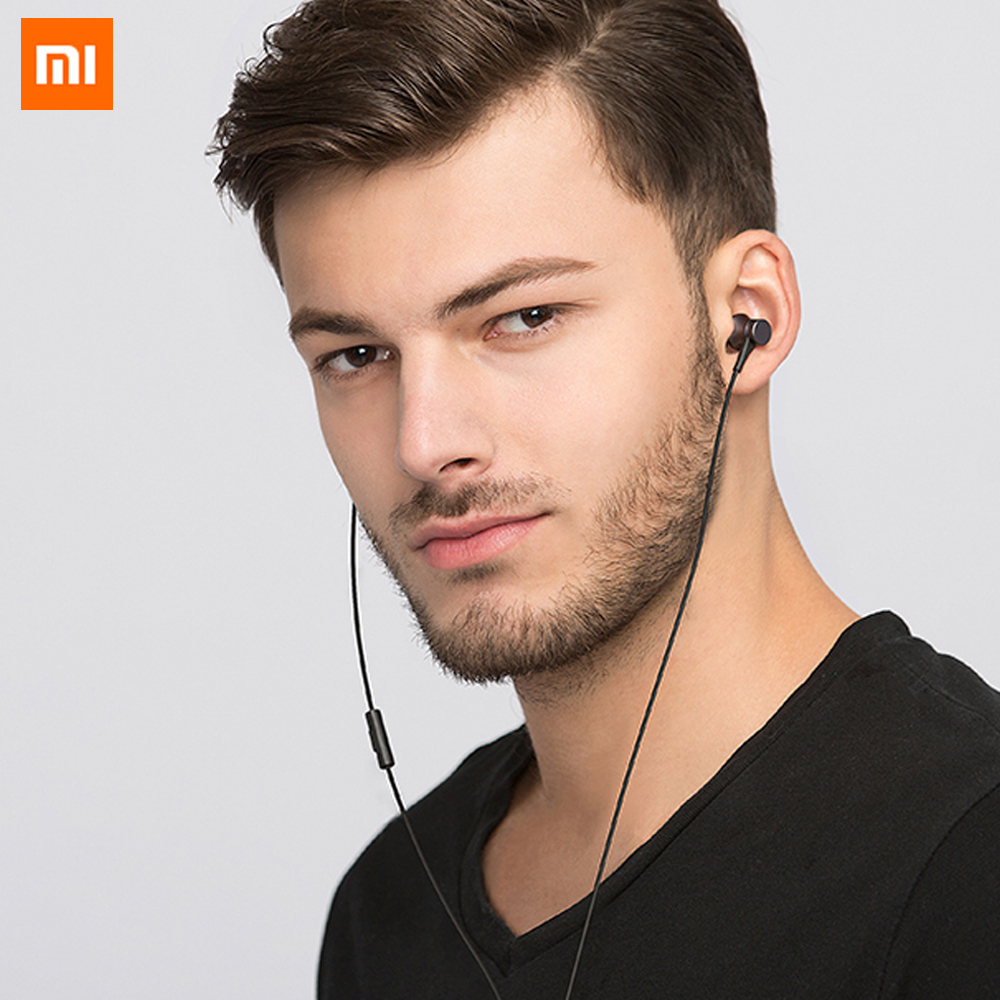 Tai Nghe Nhét Tai Xiaomi Chính Hãng Chốt Cắm 3.5mm Cho Điện Thoại Máy Tính Mp3 Mp4