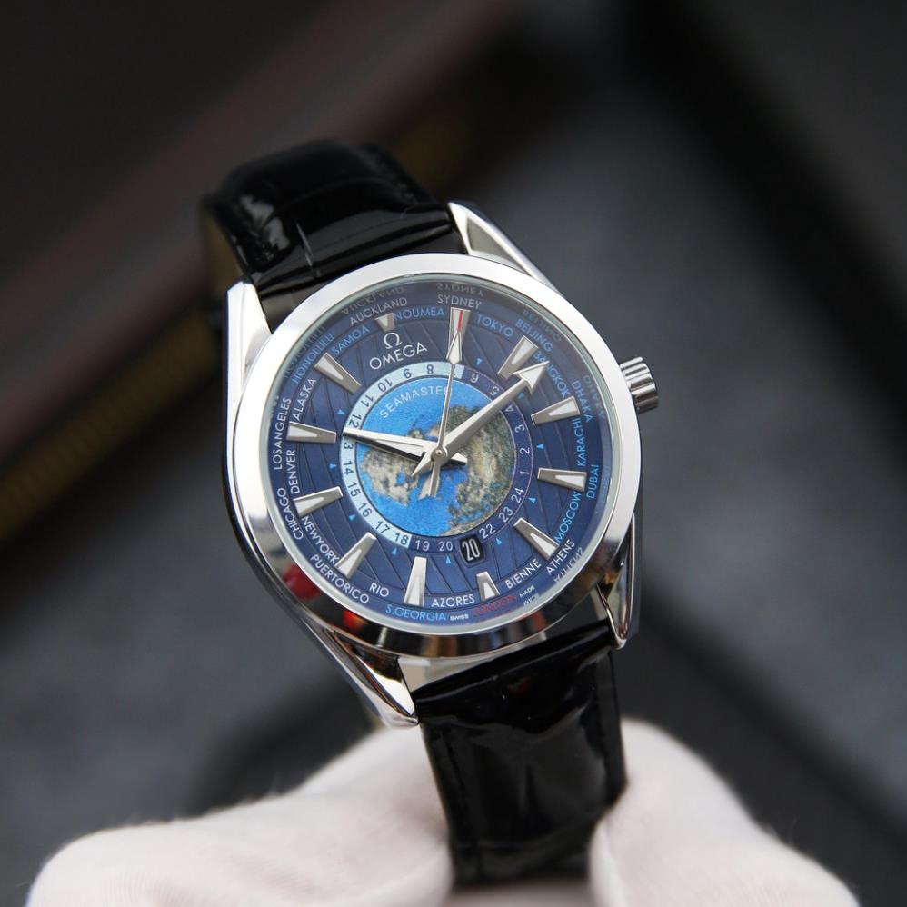 Đồng Hồ Nam OM6886 Kim Trôi - Vỏ Thép Không Gỉ Cao Cấp - Hiển Thị Lịch Ngày - Bảo Hành 12 Tháng