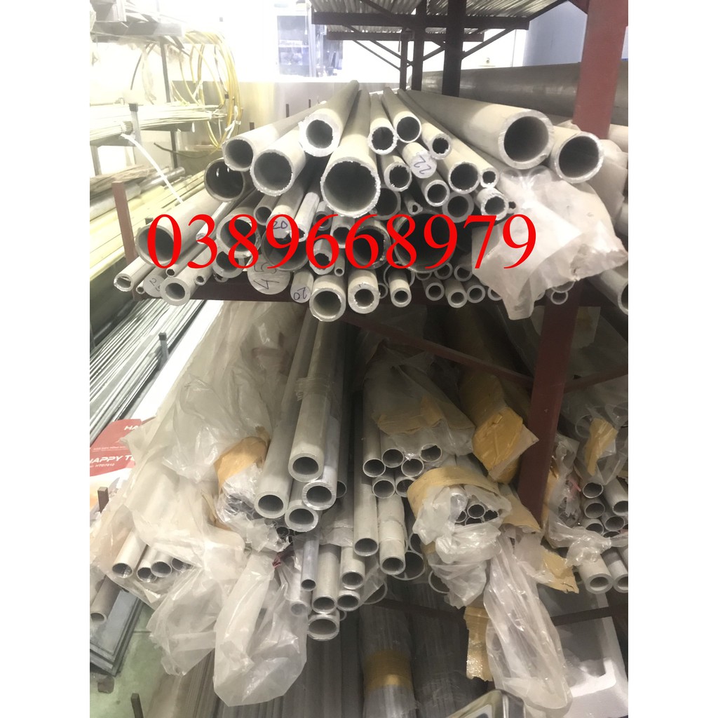 Ống Nhôm Phi 19 dày 1.2mm dài 3m