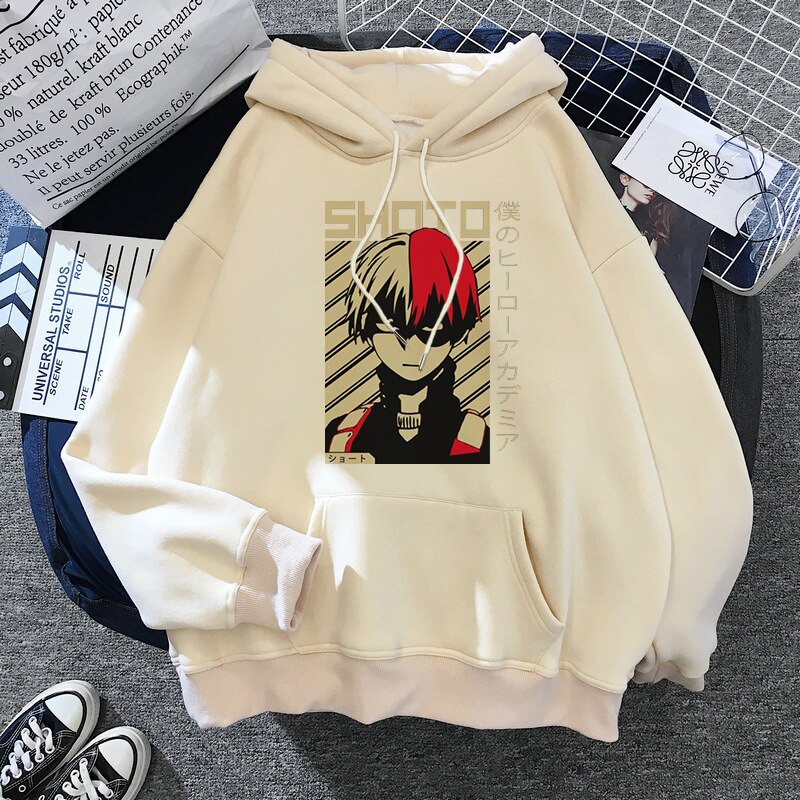 Áo Hoodie In Hình Anime My Hero Academia Phong Cách Nhật Bản Cho Nam Nữ