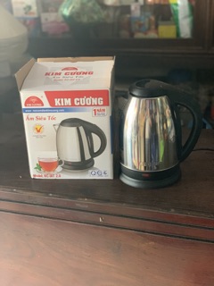 ẤM ĐUN SIÊU TỐC (KIM CƯƠNG ) NHỰA , INOX