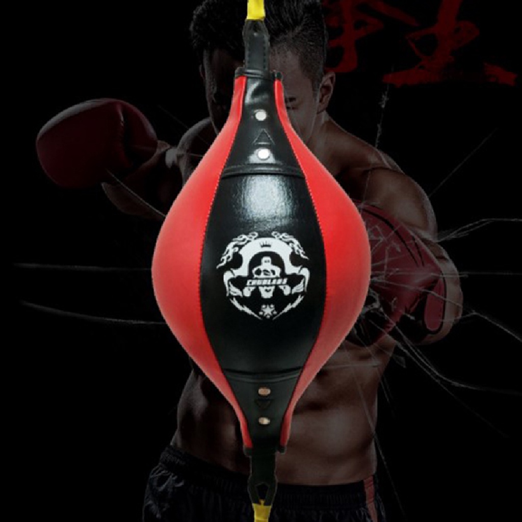 CYC Punching Ball PU Pear Boxing Bag Reflex Double End Boxing Dodge Speed Ball CY