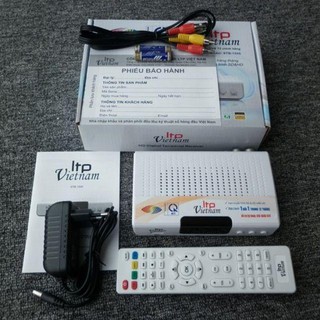 Đầu thu dvb t2 ltp 1306 tặng kèm angten 15m