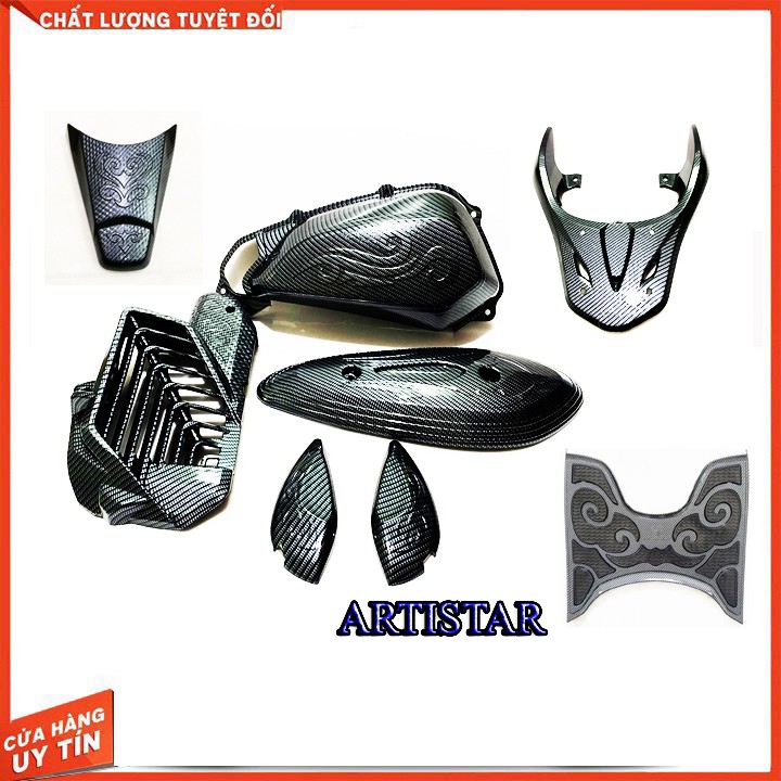 BỘ CARBON SH MODE 2020 GỒM 7 MÓN ( ARTISTAR)