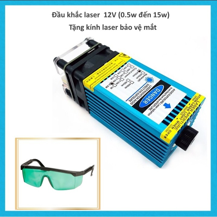 Máy Khắc Laser Mini 3040 Giá Rẻ (Cắt Gỗ, Khắc Ví, Móc Khóa, Tranh Ảnh...)