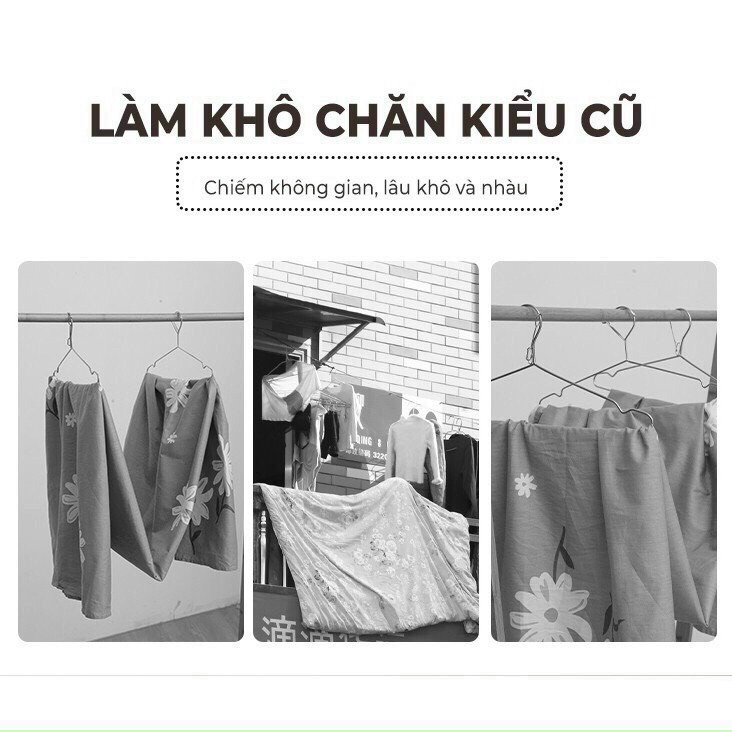 Móc phơi chăn hình tròn, móc phơi chăn mền ga giường kiểu xoắn ốc
