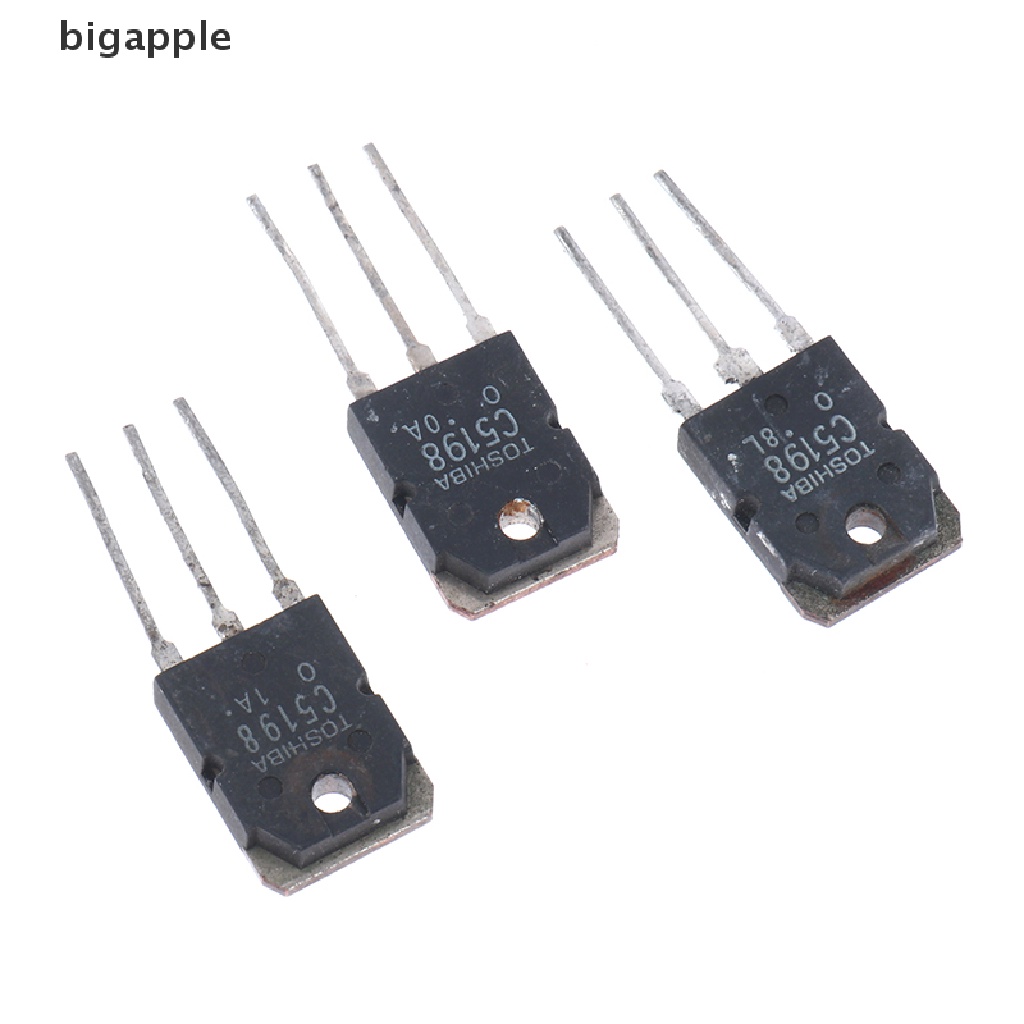 bigapple 10PCS 5pairs 2SC5198 2SA1941 TO3P TO-3P Transistor original authentic RDG