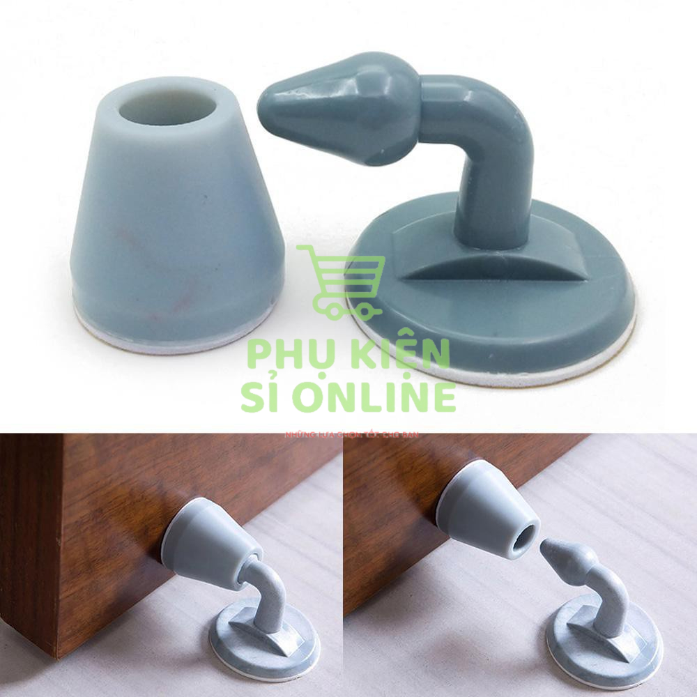 Dụng Cụ Chắn Cửa Chống Va Đập Silicon Store4girls