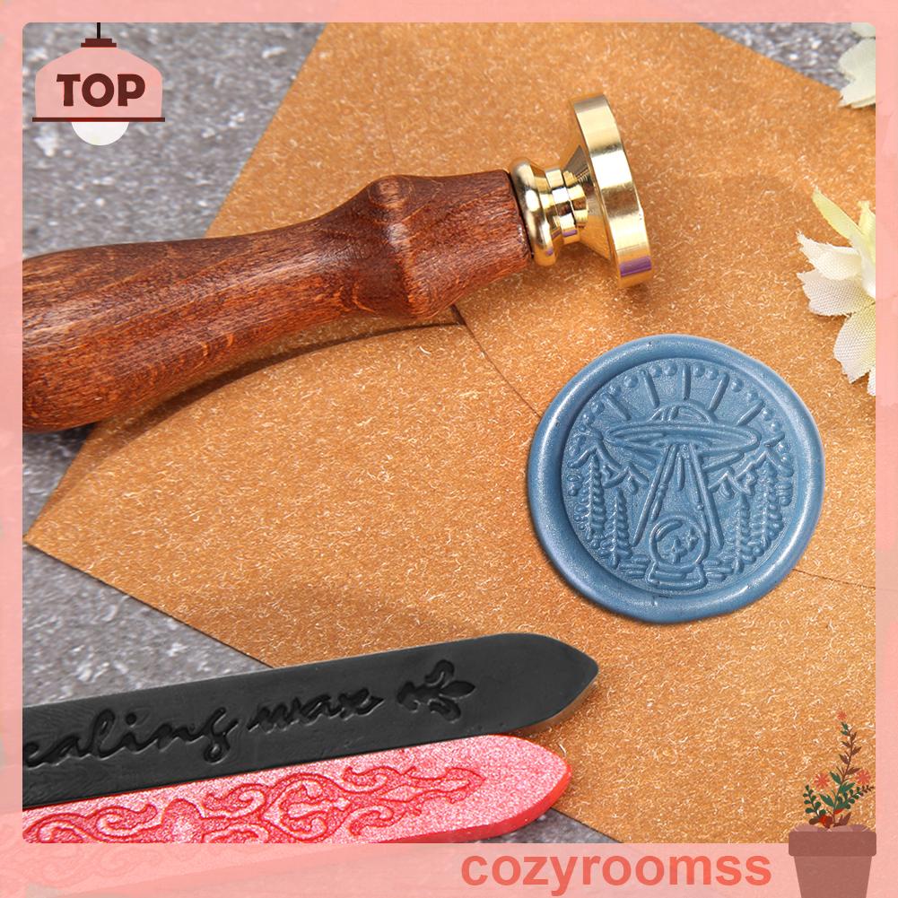 Con Dấu Sáp Niêm Phong Bì Thư Bằng Đồng Diy