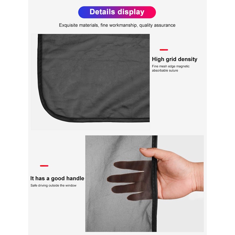 Tấm Che Nắng Từ Tính Chống Tia UV Cho Cửa Sổ Xe Hơi